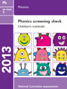 Past Phonics Check Materials & Powerful Question Level Analysis 12 2013 Phonics